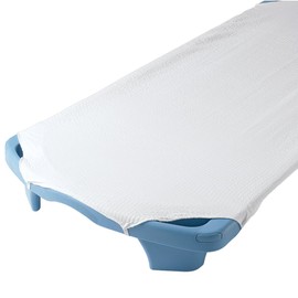 Angeles kids baby Organic Standard Bedding White Sheet