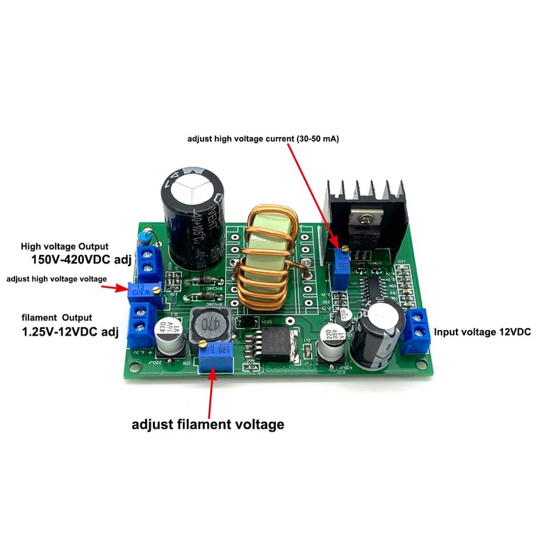 High Voltage DC-DC Boost Converter 12V to 150V-420V 170V 230V