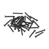 sourcing map M2 x 16mm Phillips Screw Fastener Black for