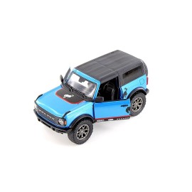 Kinsmart 5438DFB 2022 BY KINSMART Ford Bronco Hard Top 1:34 Scale Diecast  Blue (NO BOX)