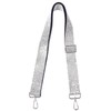 Frinnovan, Rhinestone Purse Strap Wide Adjustable Bling Crystal Bag Crossbody