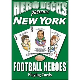 New York Football Hero Playing Card Deck (Jets Heroes)