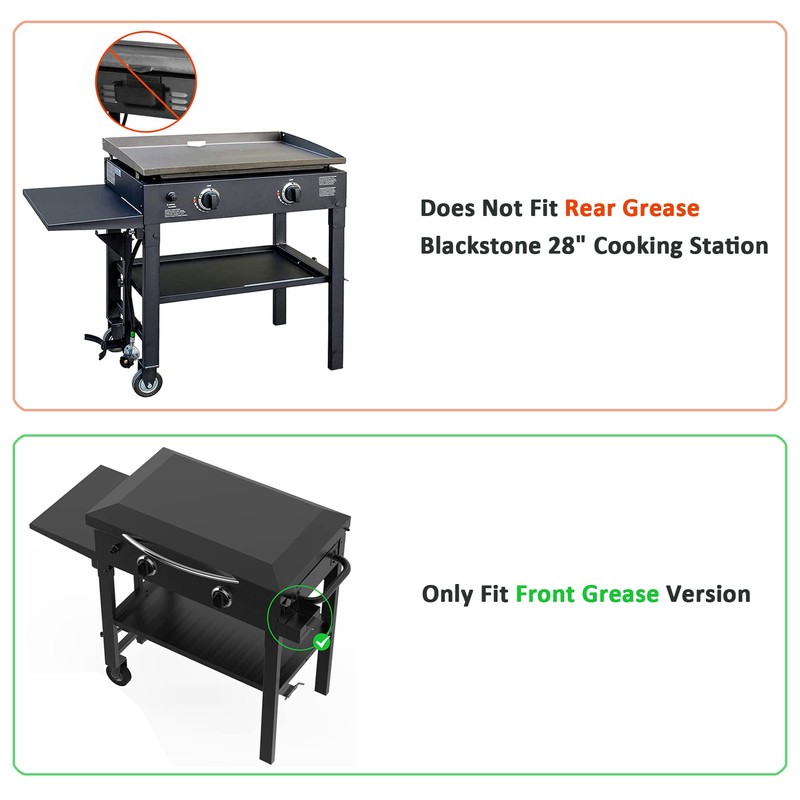 Stanbroil Table Top Griddle Hood, Hard Cover Hood Fits Blackstone