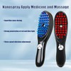 Red/Blue Light Hair Recovery Brush, Multifunctional Comb - 3D Head