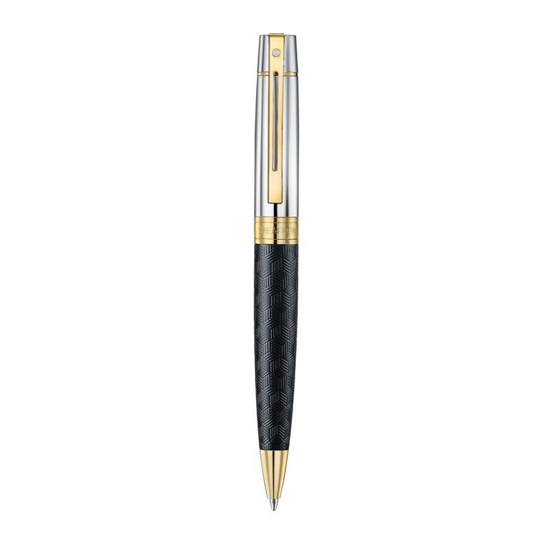 Sheaffer 300 Ballpoint Pen | E9347 Engraved Matt Black Barrel