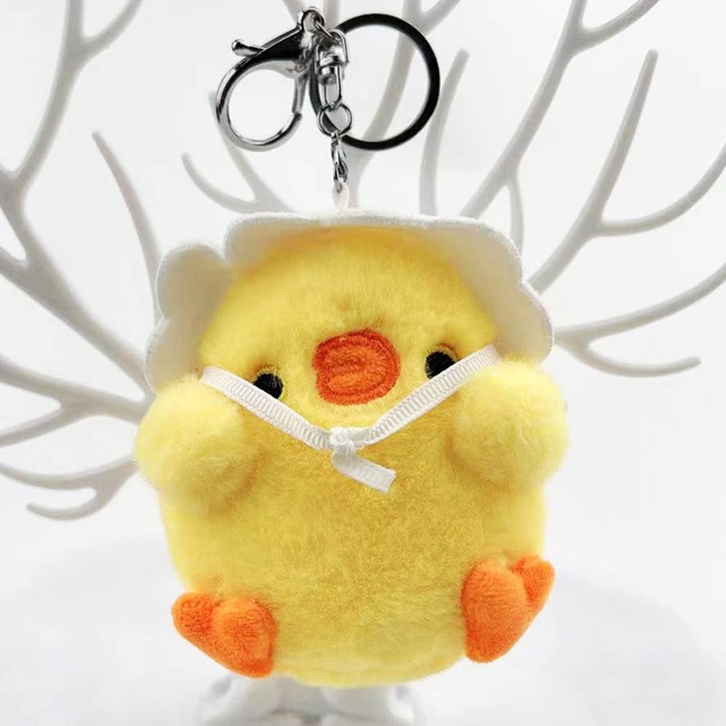 Futupe Keychain, Cute Stuffed Animal, Mascot, Keychain, Keyring, Korean, Fashionable,