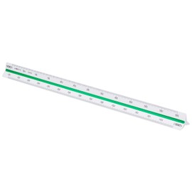 Linex 100413046 Triangular Scale Scale Scale 1:500:1000:1250:1500:2000:2500 Ideal for Architects and Engineers