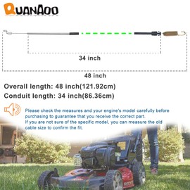 Quanaoo Traction Cable 112-8817 Compatible with Toro Lawn-Boy 20" Recycler/Rear Bagging Lawn Mower fits 20314 20316 29639 29641 29642 29643 Toro Lawnmower Parts