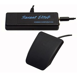 Kinesis Savant Elite2 Programmable USB Foot Switch (2 Port Control Module and Single Pedal)