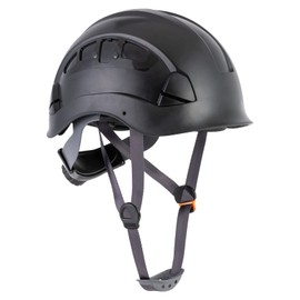 UNINOVA Safety Hard Hat - ANSI Z89.1 Approved Helmet Adjustable - 6-Point Ratchet Suspension & OSHA Hardhats(A2-Black)
