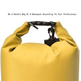 Bear Outdoor Dry Sack/Waterproof Bag for Boating, Kayaking, Hiking, Snowboarding, Camping, Rafting, Fishing and Backpacking (Light Blue, 10L), BO-BAGS-001