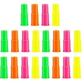 JDCMEI Pack of 20 Party Noisemakers, Multicoloured Whistles Party Air Trunks, Noisemaker Toys, Funny Noise-Maker, Plastic Whistle for Birthday Party, Children's Party, Banquet (Random Colour)