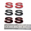 2Pc 1996-2002 Camaro SS Fender Emblem 3D Badge Nameplate Letter