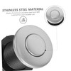 DOITOOL 2sets Garbage Disposal Air Button Bathtub Pneumatic Button Easy