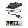 For Canon Battery / USB Charger For LP-E8 Canon EOS
