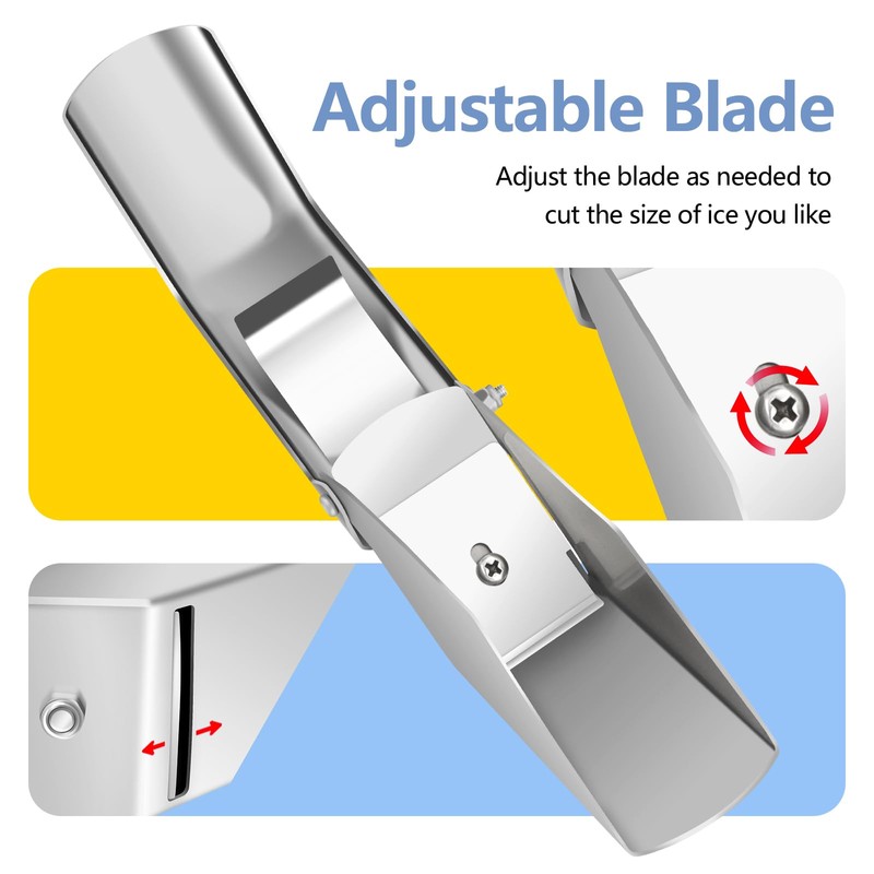 ARC USA, BQ35 2 PCS Hand Ice Shaver with Adjustable