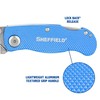 Sheffield 12514 Folding Utility Knife 3 Pack, Quick Change Utility