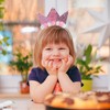 JOINPAYA 1pcs Birthday Crown Hat Headbands for Toddlers Girls -