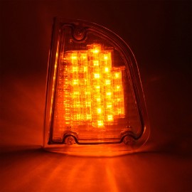 HECASA Fit For  Kenworth K300 T300 T330 T600A 1986-2008 LED Turn Signal Lights Amber