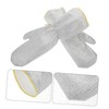 TOVINANNA 2pcs Heavy Duty Cleaning Gloves with Mesh for Kitchen