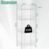 smusei 4 Tier Water Bottle Storage Rack Metal Water Bottle