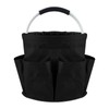 17L Garden Tool Storage Basket for Gardening - Foldable 6-Pocket