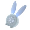 Digital Alarm Clock Cute Bunny Shape LED Night Light Luminous