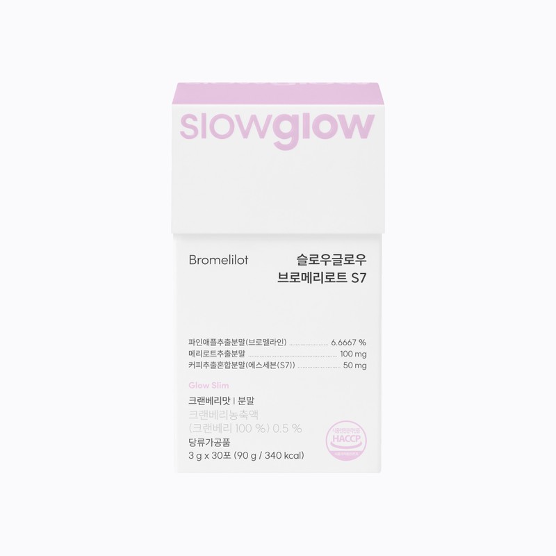Slow Glow Bromelain Merry Lot S7 Pineapple Enzyme Swelling Management