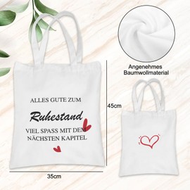 NYTGAH Retirement Gift Beach Bag, Cotton Jute Bag for Women Retirement, Printed Tote Bag, Suitable as a Birthday Gift, Thanksgiving Gift to Show Your Love