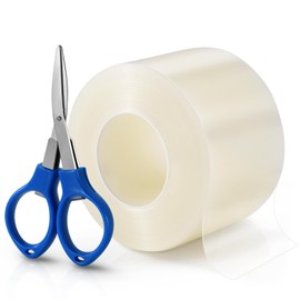 Gap Tape, For Windows, Draft Prevention, Draft Prevention Tape, Width 2.0 inches (5 cm) x Total Length: 98.4 ft (25 m), Inconspicuous Transparent Tie, Increases Air Conditioning Efficiency, Window Gap