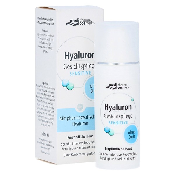 Medipharma Hyaluron Face Care Sensitive 50 ml