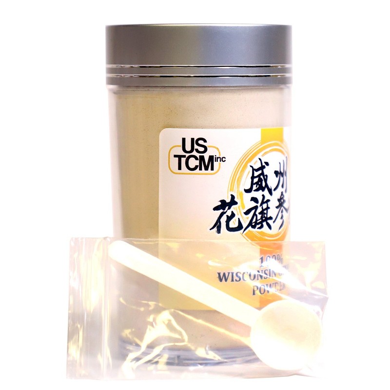 USTCM Wisconsin American Ginseng Powder 120 Mesh (6 oz)