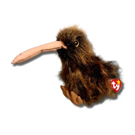 TY Beanie Buddy - BEAK the Kiwi Bird by Beanie Buddies