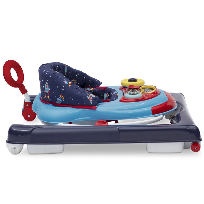 Delta Children First Exploration 2-in-1 Activity Walker, Lift Off