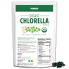 FEBICO Chlorella Tablets 500mg, 500ct, 83 Days - USDA Organic,