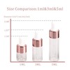 Easeen Sample Dropper Bottles, Mini Dropper Bottles with 2 Pcs