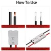 Plug Connectors Tool Compatible with Anderson Style, 10Pcs Grey 50