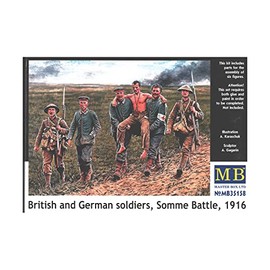 Master Box Models "British and German Soldiers, Somme Battle 1916" - 6 Figures Set (1/35 Sclae)