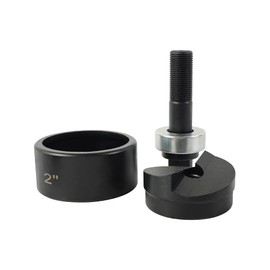 AMZCNC 2" Conduit Hole Size Knockout Punch Unit with Manual Draw Stud – (2.416" – Actual Hole Size)