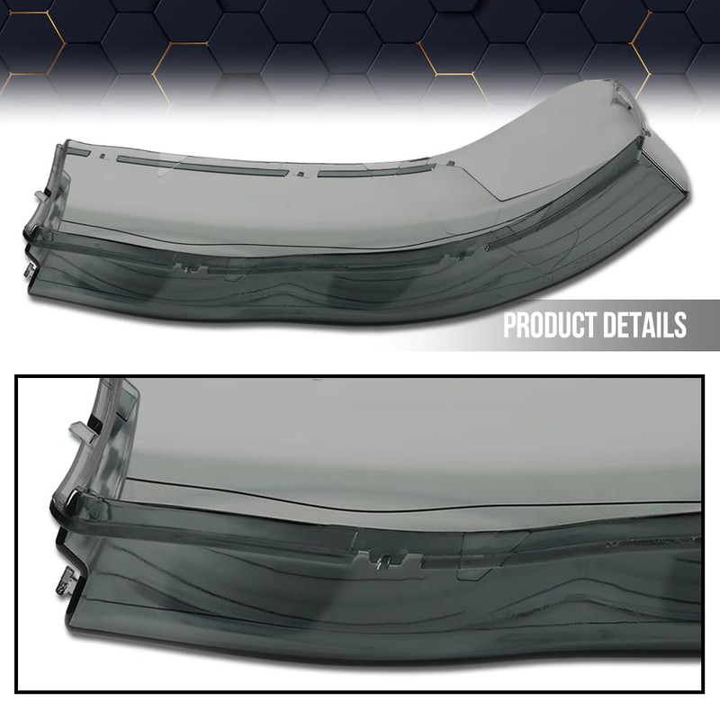 PIT66 Headlight Cover Compatible with 2002-2005 Dodge Ram 1500 2500