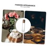 COLLBATH Transparent Tea Infuser Fine Mesh Strainer for Loose Leaf