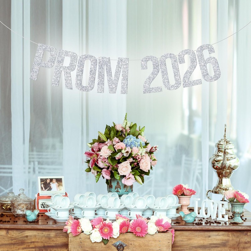 Prom 2026 Banner, Prom Night Decor, 2026 Graduation Decorations, Class