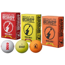 Asahi Golf MEGAFLITE BURST UNAUTHORIZED BALL 6P