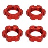 4pcs 12mm to 17mm Wheel Hex Adapter Professional Aluminum Alloy