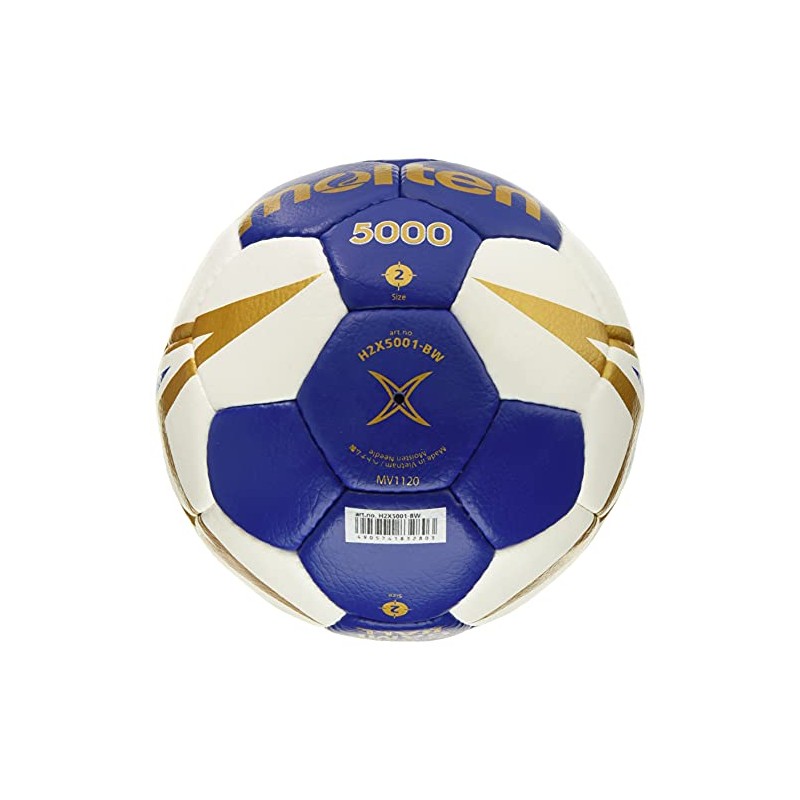 Molten H2X5001-BW Nueva X5000 Handball, No. 2 Bulb, Blue x