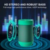 Portable Bluetooth Speaker, COMISO Small Wireless Shower Speaker 360 HD