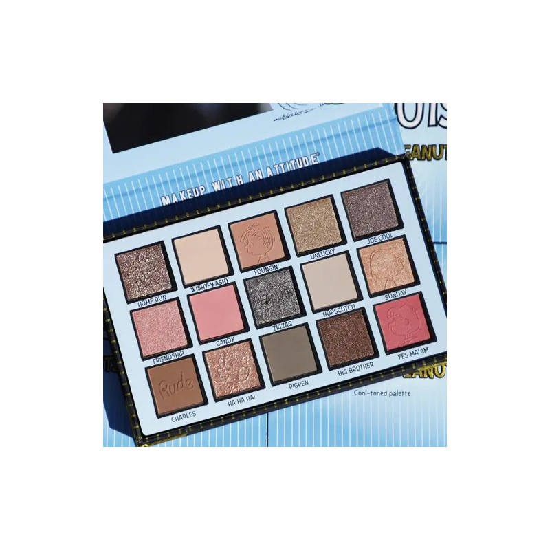 Kit 15 Sombra Shades Of Peanuts Cool Toned Tonos Frios