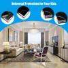 Tomorotec 36 Pack Clear Corner Protectors Baby Safety Edge Bumpers