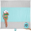WEKAPO Beach Blanket Sandproof, Extra Large Oversized 10'X 9' for