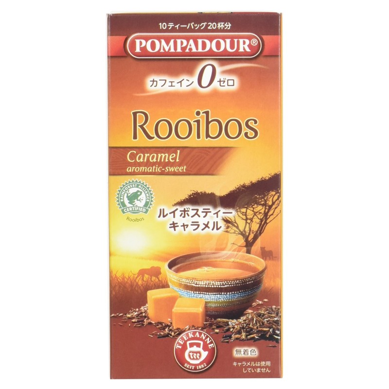 Pompadour Rooibos Tea Caramel 17.5g